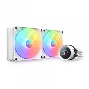 NZXT Kraken 280mm RGB AIO Liquid CPU Cooler - White