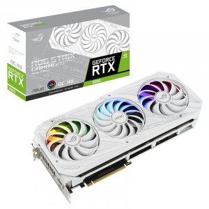 ASUS GeForce RTX 3090 ROG Strix Gaming OC 24GB Video Card - White Edition ROG-STRIX-RTX3090-O24G-WHITE