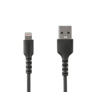 StarTech 6.6 ft 2m USB to Lightning Cable - Apple MFi Certified - Black RUSBLTMM2MB