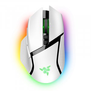 Razer Basilisk V3 Pro Ergonomic Wireless Optical RGB Gaming Mouse - White