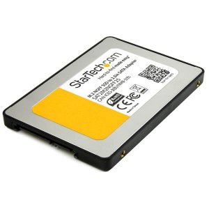 StarTech M.2 NGFF to 2.5in SATA III SSD Adapter w/ Protective Housing 