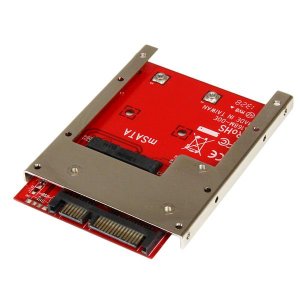 Startech Sat32msat257 Msata Ssd To 2.5in Sata Adapter Converte