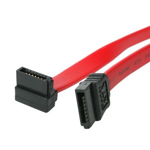 StarTech 12in SATA to Right Angle SATA Serial ATA Cable SATA12RA1