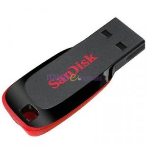 SanDisk 16GB CZ50 Cruzer Blade USB Flash Drive SDCZ50-016G-B35