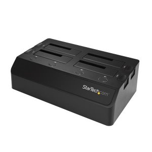 StarTech 4 Bay SATA 2.5 / 3.5in SSD / HDD Dock - USB 3.1 USB-C / USB-A