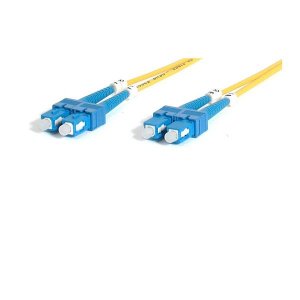 StarTech 2m Fiber Optic Cable - Single-Mode Duplex 9/125 LSZH - SC/SC SMFIBSCSC2