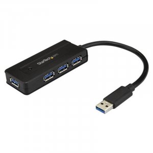 Startech St4300mini 4 Port Usb 3.0 Hub With Charge Port