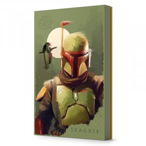 Seagate FireCuda 2TB External Hard Drive - Boba Fett Special Edition