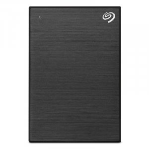Seagate One Touch With Password 4TB External Portable Hard Drive - Black