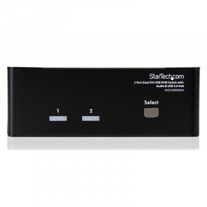 Startech SV231DD2DUA 2 Port Dual Dvi Usb Kvm Switch