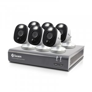 Swann 8 Channel Full HD DCR Security System - 6 Cameras