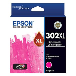 Epson 302XL High Capacity Claria Premium Magenta Ink Cartridge T01Y392