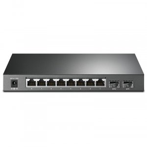 TP-LINK TL-SG2210P(T1500G-10PS) 8 PORT GIGABIT SMART SWITCH, GbE(8) ,POE(8), SFP(2), 5YR