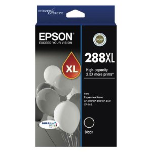 Epson 288XL High Capacity DURABrite Ultra Black Ink Cartridge