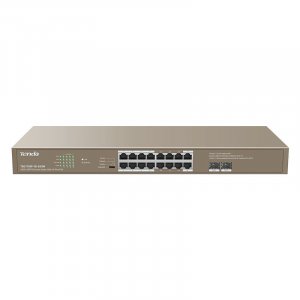 Tenda TEG1118P-16-250W 16-Port Gigabit Ethernet Switch with 16-Port PoE + 2 SFP