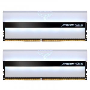 Team T-Force XTREEM ARGB 16GB (2x 8GB) DDR4 3200MHz Memory - White TF13D416G3200HC16CDC01