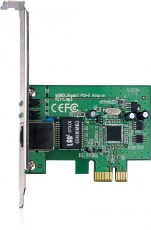 Tp-link Tg-3468 32-bit Gigabit Pcie Network Lan Adapter, Realtek Rtl8168b Chipset