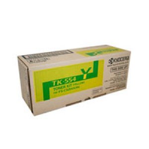 Kyocera TK554 Yellow Toner 6,000 pages Yellow