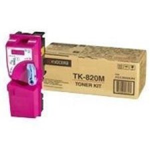 Kyocera TK-820M Toner Kit for FS-C8100DN Magenta