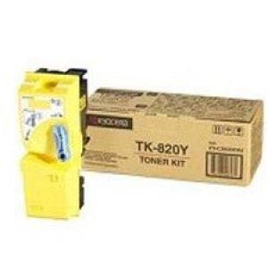 Kyocera TK-820Y Toner Kit for FS-C8100DN Yellow