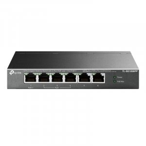 TP-Link TL-SG1006PP 6-Port Gigabit Switch with 3-Port PoE+ & 1-Port PoE++