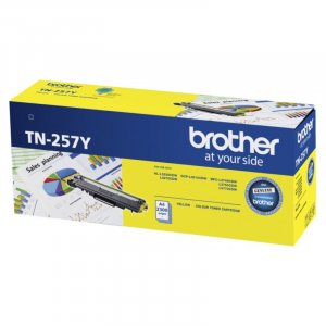 Brother TN-257Y Yellow High Yield Toner Cartridge