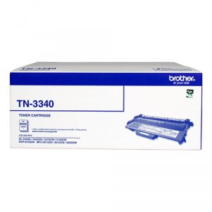 Brother TN-3340 Mono Laser Toner - 8,000 page Yield - Black