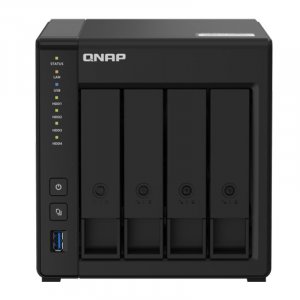 QNAP TS-451D2-2G Desktop 4-Bay Diskless NAS Intel Dual-Core 2GB RAM