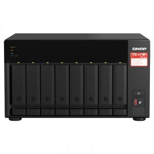 QNAP TS-873A-8G 8-Bay Diskless NAS Ryzen V1500B Quad-Core 2.2GHz 8GB