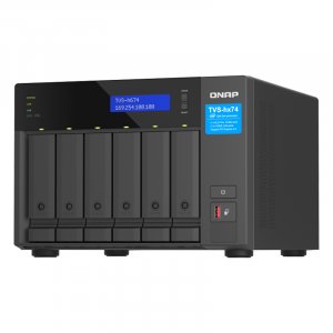 QNAP TVS-h674 6-Bay Diskless NAS i5-12400 6-Core 32GB