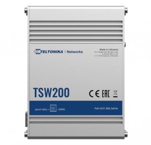 Teltonika TSW200000050 TSW200 Industrial PoE+ Ethernet Switch - PSU Excluded