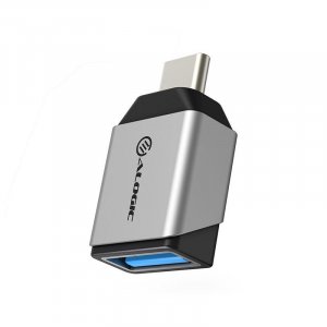 Alogic Ultra Mini USB-C to USB-A Adapter - Space Grey