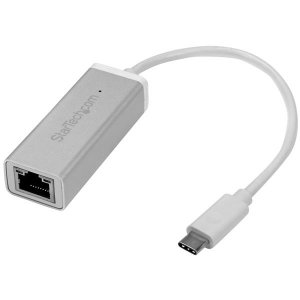Startech Us1gc30a Usb-c To Gigabit Network Adapter -silver