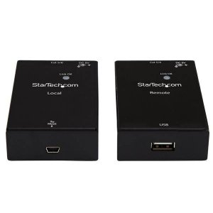 StarTech USB 2.0 Extender Kit over Cat5e/Cat6 - Up to 50 m - Powered