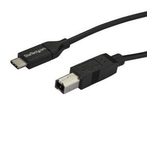 StarTech 2m 6ft USB C to USB B Cable - M/M - USB 2.0 USB2CB2M