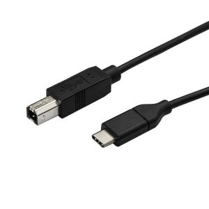 StarTech 3m / 10 ft USB C to USB B Printer Cable - M/M - USB 2.0 USB2CB3M