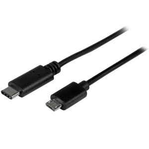StarTech 1m USB 2.0 Type-C to Micro-B Cable (M/M) - Black