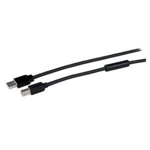 Startech Usb2hab50ac 50 Ft Active Usb 2.0 A To B Cable - M/m