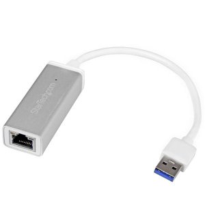 StarTech USB 3.0 to Gigabit Network Adapter - Silver - Sleek Aluminum