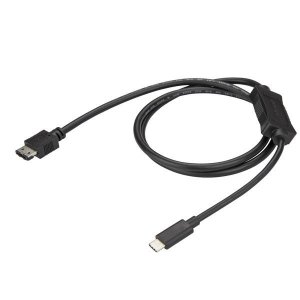 StarTech 3 ft 1m USB C to eSATA Cable - HDD / SSD / ODD - USB 3.0 5Gbps USB3C2ESAT3