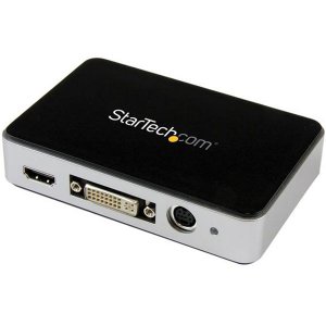 StarTech USB 3.0 1080p HDMI, DVI, VGA, or Component Video Capture Device USB3HDCAP