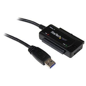 StarTech USB 3.0 to SATA or IDE Hard Drive Adapter Converter