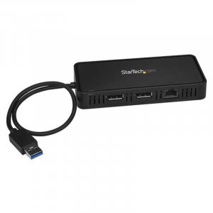 Startech Usba2dpgb Usb To Dual Displayport Mini Dock - 4k