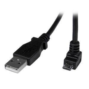 StarTech Micro USB Cable - A to Down Angle Micro B USBAUB2MD