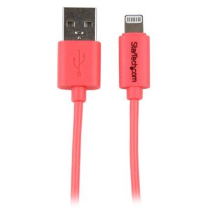 Startech Usblt1mpk 1m Pink 8-pin Lightning To Usb Cable
