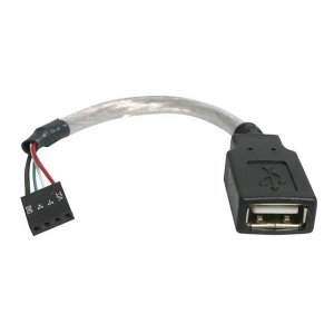 Startech Usbmbadapt 6 Usb A To Usb 4 Pin Header Cable