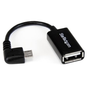 Startech Uusbotgra 5in Right Angle Micro Usb Otg Adapter