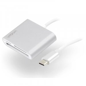 Alogic VROVA Plus USB Type-C Multi Card Reader - Aluminium