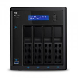 WD My Cloud PR4100 Pro Series Diskless 4-Bay NAS (WDBNFA0000NBK)