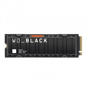 WD Black SN850 WDS200T1XHE 2TB NVMe M.2 PCIe Gen4 SSD - With Heatsink